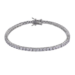 [B5567 Men's Collection] B5567,Silver 925, Cubic Zirconia, RD 3mm 19.5 cm