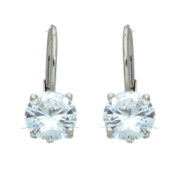 [V5723 Everyday Essential] Earrings Silver 925,Zircon
