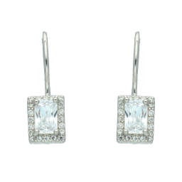 [V5720 Everyday Essential] Earrings Silver 925,Zircon