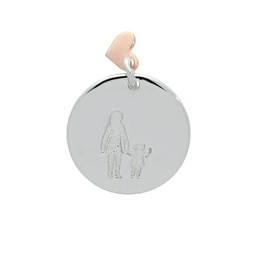 [M3774 Everyday Essential] Pendant Silver 925,Zircon