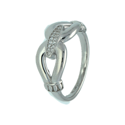 [U4041 Everyday Essential] U4041, Ring Silver 925, White Zircon