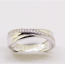 [U4037 Everyday Essential] U4037, Ring Silver 925, White Zircon