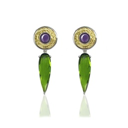 [V5171 Ilunion] V5171, Earrings Silver 925,  Crystal