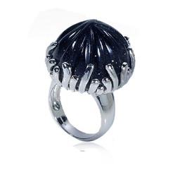 [U3074 Ilunion,] U3074, Ring Silver. 925,  Sand Blue Stone,  Midnight Collection
