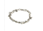 [B1174 Silver & Stones] B1174, Bracelet Silver. 925  