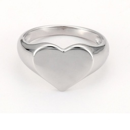 [U4010 Engravable] Ring Silver 925