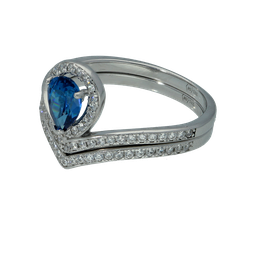 [U4087 Engagement Ring] Ring Silver 925,Zircon