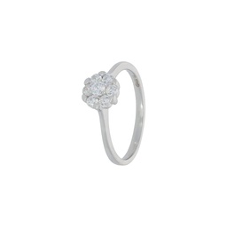 [U4015 Engagement Ring] Ring Silver 925,Zircon