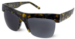 [PP7240 Sunglasses] PP7240, Penelope Sunglasses Tortoise shell acetate,  solid dark grey lens