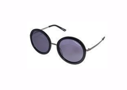 [PP7239 Sunglasses] PP7239, Penelope Sunglasse black acetate,  IPGun,  solid grey lens color