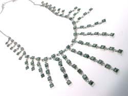 [N0667 Marcasite] N0667, Necklaces Silver 925, Marcasite stone