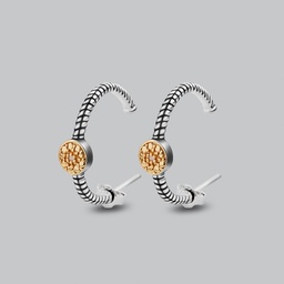 [V5453 The Touch Of Royalty] V5453, Earrings Silver 925, White Diamond 1.5mm