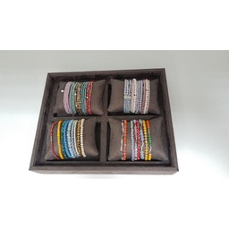 [B2350 Shining Crystals] B2350, Bracelet S. Steel 316L, Crystals