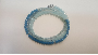 [B2509 Shining Crystals] B2509, Bracelet S. Steel 316L, Crystal
