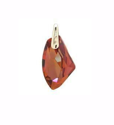 [M2803 Shining Crystals] M2803, Pendant Silver. 925,  Copper Crystal
