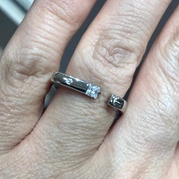 [U2827 Everyday Essential] U2827, Ring Silver 925 ,  Zircon