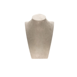 [EX0350 Display] EX0350,Beige VelvetNecklace Display 15.5cm Mini