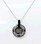 [M3474 Men's Collection] M3474, Pendant S. Steel 316L ,  IPBlack Aquarius