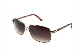 [PP7203 Sunglasses] PP7203, Penelope Sunglasses,  IPG plated,  Brown Frame & Temple