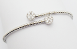 [B2668 Everyday Essential] B2668, Bracelet Silver 925,  White Zircon