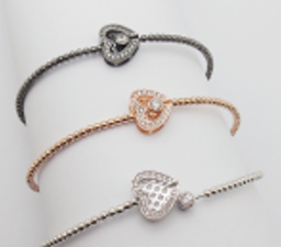 [B2669 Everyday Essential] B2669, Bracelet Silver 925,  White Zircon