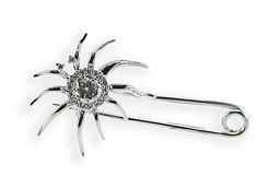 [A0878 Brooches] A0878, Brooch Silver 925 with CZ stone