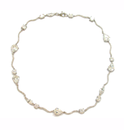 [N2761 Classics] N2761, Necklace Silver 925 ,  zircon