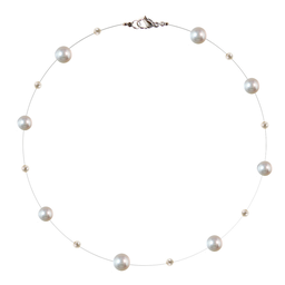 [N3203 Pearl Collection] N3203, Necklace Silver 925,   Fresh Water Pearl,   Pearl Collection