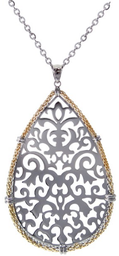 [N4388 Stainless Steel,] N4388, Necklace S. Steel 316L,  Gold Plated,  S. Steel Collection