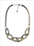 [N3410 Fantasy,] N3410, Necklace S. Steel 316L,  IPGold