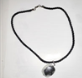 [N4743 Fantasy,] N4743, Necklace S. Steel 316L,  Larimar Gemstone
