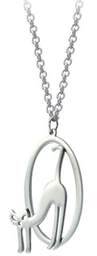 [N3186 Stainless Steel,] N3186, Necklace S. Steel 316L,  S. Steel Collection
