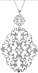 [N4385 Stainless Steel,] N4385, Necklace S. Steel 316L,  Steel Collection