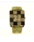 [PE08150E Watches] Pe08150E, Watches S. Steel Quartz , case with crystals, yellow leather strap 