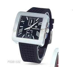 [PE08153Z Watches] PE08153Z, Watches S. Steel case, black band
