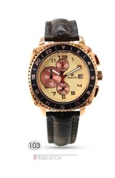 [PE08157CH Watches] PE08157CH, Watches S. Steel Quartz, rose gold case, brown leather strap 