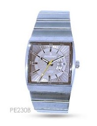[PE230B Watches] PE230B, Watches S. Steel case and band, Quartz 