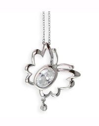 [M3043 Everyday Essential] M3043, Pendant Silver. 925,  Cubic Zircone Stone,  Simplicity Collection